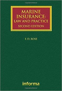 READ⚡️PDF❤️eBook Marine Insurance: Law and Practice (Lloyd's Shipping Law Library) Ebooks