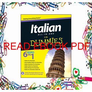 (PDF) Kindle Italian All-in-One For Dummies ^^[download p.d.f]^^