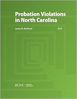 [View] [EPUB KINDLE PDF EBOOK] Probation Violations in North Carolina by James M. Markham 🖋️