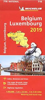[Access] PDF EBOOK EPUB KINDLE Belgium & Luxembourg 2019 - Michelin National Map 716: Map (Michelin