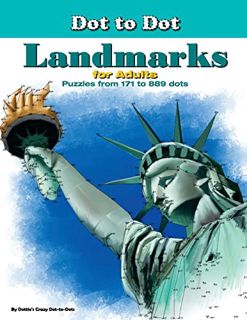 [Read] EPUB KINDLE PDF EBOOK Dot-to-Dot Landmarks for Adults: Puzzles from 171 to 889 dots (Dot to D