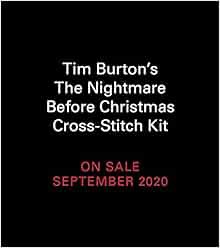 Access [PDF EBOOK EPUB KINDLE] Disney Tim Burton's The Nightmare Before Christmas Cross-Stitch Kit (