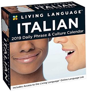 READ [EBOOK EPUB KINDLE PDF] Living Language: Italian 2019 Day-to-Day Calendar by  Random House Dire