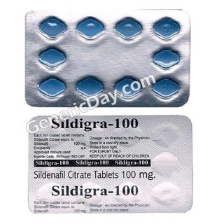 Sildigra 100 Mg  | For Men | ED Problems | High Energy Medicine | Genericday.com