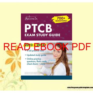 ((download_[p.d.f])) PTCB Exam Study Guide 2023-2024: 4 Full-Length Practice Tests and Prep for th