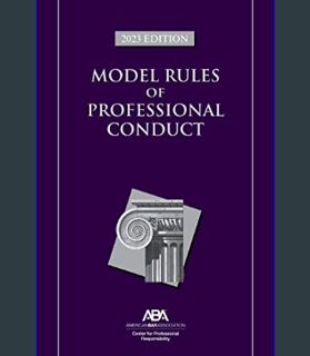 Epub Kndle Model Rules of Professional Conduct, 2023 Edition