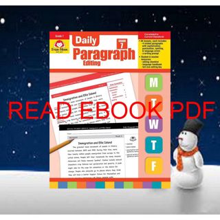 [P.D.F_book] Evan-Moor Daily Paragraph Editing  Grade 7 (PDF/KINDLE)->DOWNLOAD