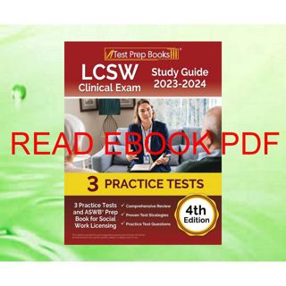 ((download_[p.d.f])) LCSW Clinical Exam Study Guide 2023 - 2024: 3 Practice Tests and ASWB Prep Bo