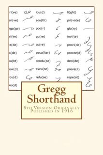 Get [EPUB KINDLE PDF EBOOK] Gregg Shorthand by  John Robert Gregg &  Maggie Mack 📂