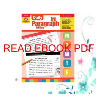 (Book) Download Evan-Moor Daily Paragraph Editing  Grade 5 ((P.D.F))^^