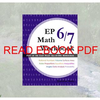 (PDF) Kindle EP Math 6/7 Workbook: Part of the Easy Peasy All-in-One Homeschool (^PDF/ONLINE)->REA