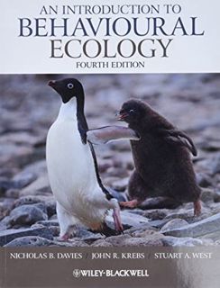 READ [PDF EBOOK EPUB KINDLE] An Introduction to Behavioural Ecology by  Nicholas B. Davies,John R. K