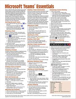 [View] KINDLE PDF EBOOK EPUB Microsoft Teams for Office 365 Quick Reference Guide (Cheat Sheet of In