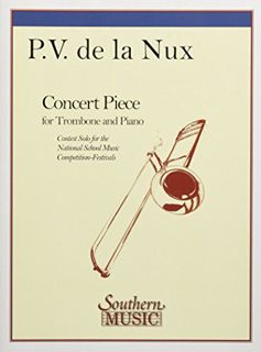 [Get] EPUB KINDLE PDF EBOOK Concert Piece: Trombone by  Paul Veronge de La Nux ✓
