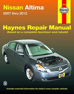[ACCESS] [PDF EBOOK EPUB KINDLE] Nissan Altima (07-12) Haynes Repair Manual (Does not include inform