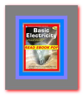 READDOWNLOAD@] Basic Electricity PDF Download by U.S. Naval Personnel