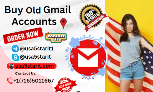 Buy Old Gmail Accounts-in bulk(PVA,Old)