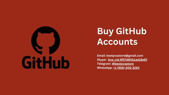 Buy GitHub Accounts Easily