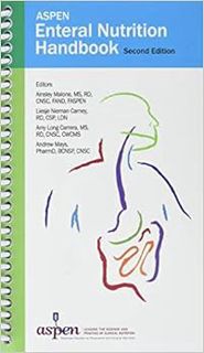 [GET] PDF EBOOK EPUB KINDLE ASPEN Enteral Nutrition Handbook by unknown 📂