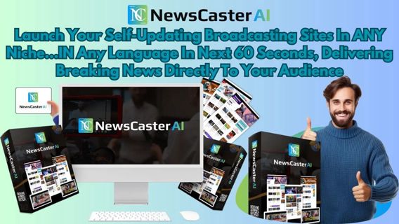 NewsCaster AI Review – Dominate The News Industry Effortlessly With NewsCaster AI
