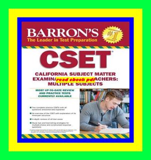 ACCESS EPUB KINDLE PDF EBOOK CSET California Subject Matter Exams for Teachers Multiple Subjects (B