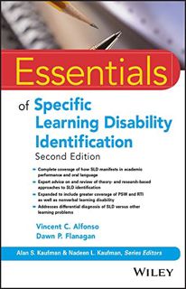 [GET] [KINDLE PDF EBOOK EPUB] Essentials of Specific Learning Disability Identification (Essentials