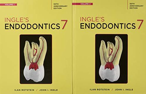 View KINDLE PDF EBOOK EPUB Ingle's Endodontics 2 Volume Set by  Ilan Rotstein DDS,John I. Ingle DDS,