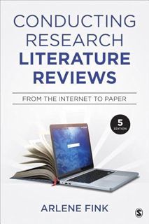 ACCESS EBOOK EPUB KINDLE PDF Conducting Research Literature Reviews: From the Internet to Paper by