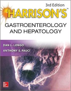 eBooks ✔️ Download Harrison's Gastroenterology and Hepatology, 3rd Edition (Harrison's Specialty) Fu