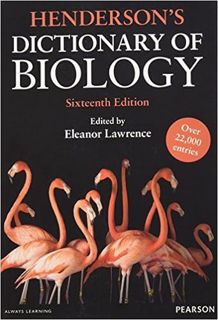 Download⚡️(PDF)❤️ Henderson's Dictionary of Biology Complete Edition