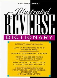 P.D.F.❤️DOWNLOAD⚡️ Illustrated Reverse Dictionary Full Books
