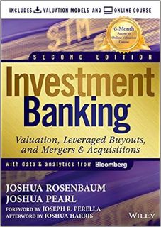Stream⚡️DOWNLOAD❤️ Investment Banking: Valuation Models + Online Course Full Books