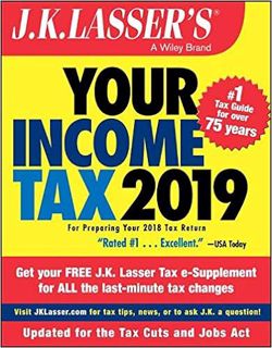 E.B.O.O.K.✔️ J.K. Lasser's Your Income Tax 2019: For Preparing Your 2018 Tax Return Full Ebook