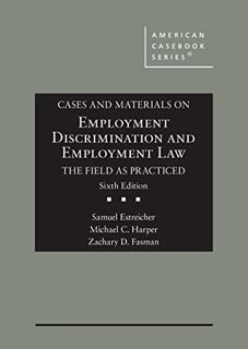 GET EBOOK EPUB KINDLE PDF Cases and Materials on Employment Discrimination and Employment Law, the F