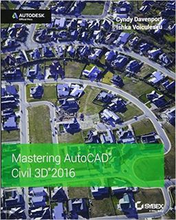 Download ⚡️ [PDF] Mastering AutoCAD Civil 3D 2016: Autodesk Official Press Full Books