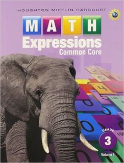 Download❤️eBook✔️ Math Expressions Grade 3: Common Core, Vol. 1 Online Book