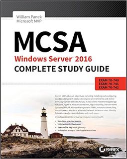 DOWNLOAD❤️eBook✔️ MCSA Windows Server 2016 Complete Study Guide: Exam 70-740, Exam 70-741, Exam 70-7