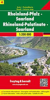 [Read] PDF EBOOK EPUB KINDLE Sheet 4, Rhineland-Palatinate/Saarland by  Freytag-Berndt und Artaria �