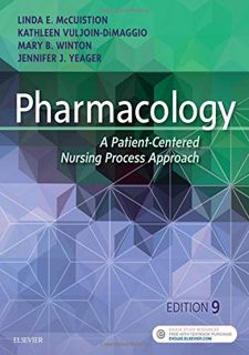 [Access] PDF EBOOK EPUB KINDLE Pharmacology: A Patient-Centered Nursing Process Approach by  Linda E