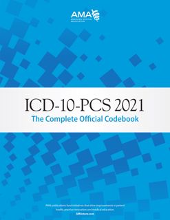 <![[Amazon]]> ICD-10-PCS 2021: The Complete Official Codebook by American Medical Association
