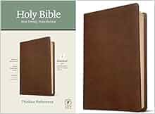 Download⚡️[PDF]❤️ NLT Thinline Reference Holy Bible (Red Letter, LeatherLike, Rustic Brown): Include