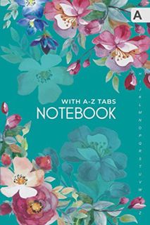 View [PDF EBOOK EPUB KINDLE] Notebook with A-Z Tabs: 6x9 Lined-Journal Organizer Medium with Alphabe