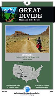 Get EPUB KINDLE PDF EBOOK Great Divide Mountain Bike Route - 5: Platoro, Colorado - Pie Town, New Me