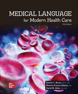 Get PDF EBOOK EPUB KINDLE Medical Language for Modern Health Care by  Rachel Basco,Rhonna Krouse-Ada