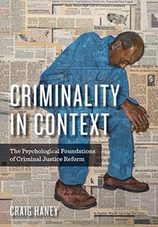 Get EBOOK EPUB KINDLE PDF Criminality in Context: The Psychological Foundations of Criminal Justice