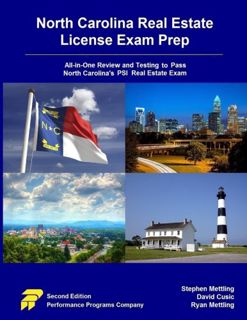 Access [EBOOK EPUB KINDLE PDF] North Carolina Real Estate License Exam Prep: All-in-One Review and T