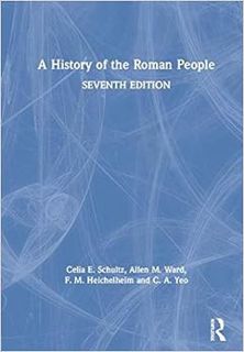 [Get] KINDLE PDF EBOOK EPUB A History of the Roman People by Celia E. Schultz,Allen M. Ward 📌