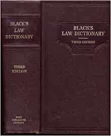 VIEW EPUB KINDLE PDF EBOOK Black's Law Dictionary Third Edition by Henry Campbell Black 💘
