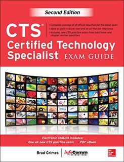 [Access] [EBOOK EPUB KINDLE PDF] CTS Certified Technology Specialist Exam Guide, Second Edition by