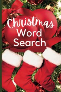 Read PDF EBOOK EPUB KINDLE Christmas Word Search: Christmas Themed Word Find Puzzle Book with a Tree